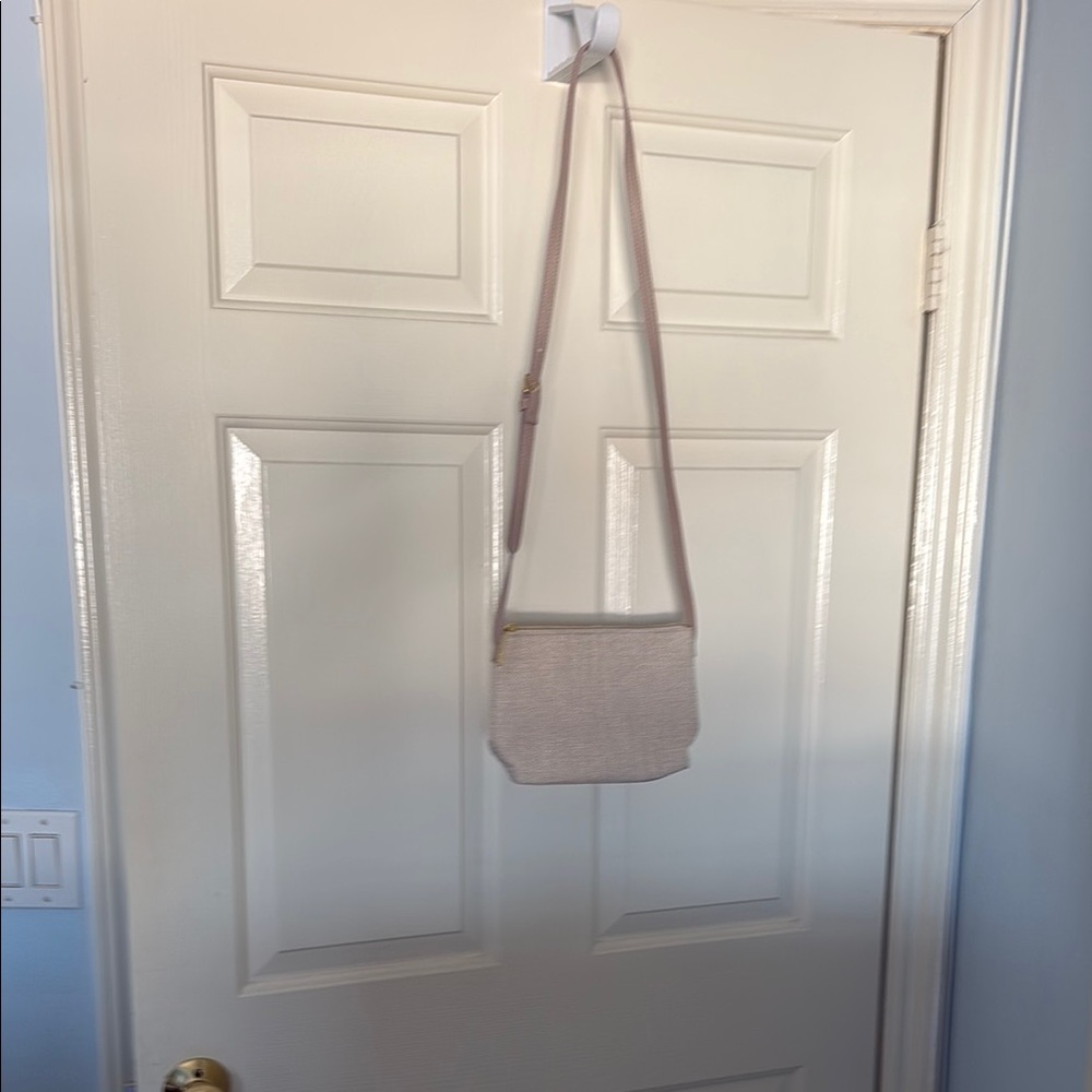 Elegant Beige Lancôme Crossbody Bag